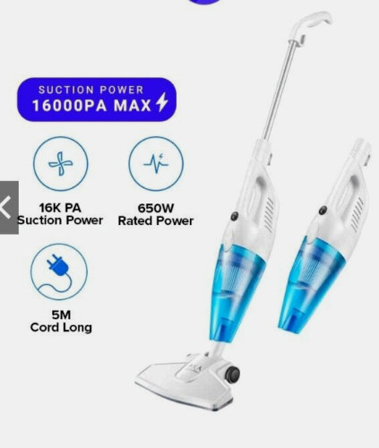 Brand New 2 In 1 Car / Home Power Handheld Vacuum Stick Cleaner HEPA F