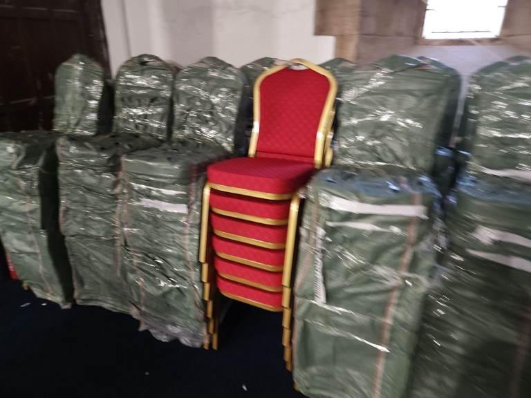 1000 Brand  new Banquet/Event/Church Chairs for sale @£35/chair