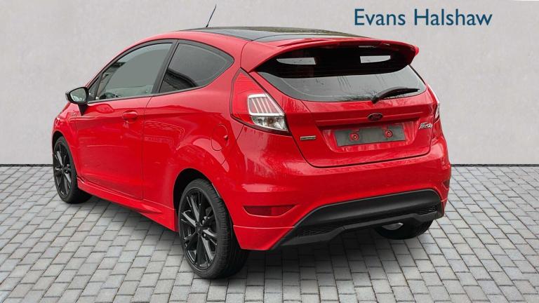  Ford Fiesta 1.0 EcoBoost 140 ST-Line Red 3dr Hatchback Petrol Manual