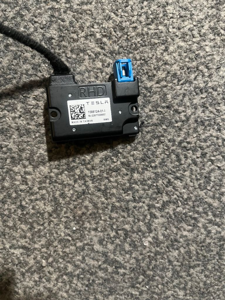 Tesla interior camera used