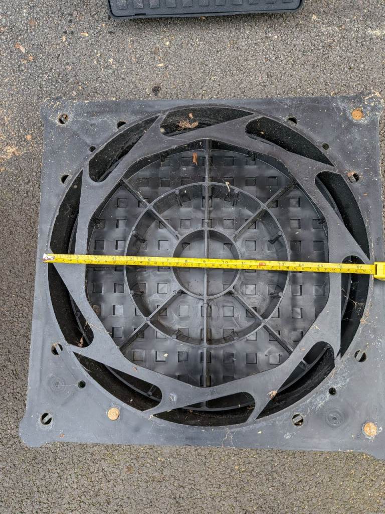 Manhole cover 450 and 350 mm