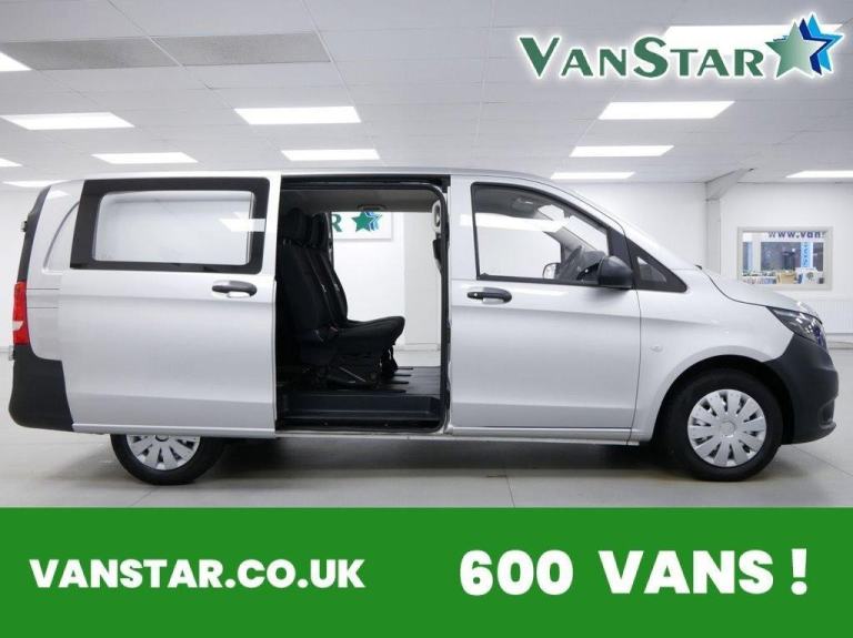 68 MERCEDES-BENZ VITO 116 RWD 2.1 CDI 160 BHP L2 LONG 7G AUTO CREWCAB 6 SEATER