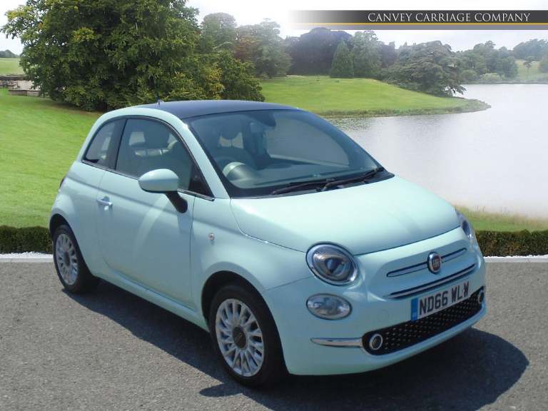 2016 Fiat 500 1.2 Lounge Euro 6 (s/s) 3dr HATCHBACK Petrol Manual