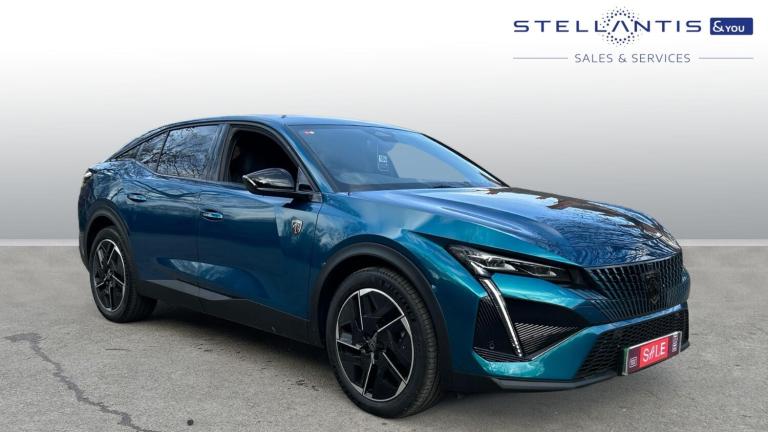 2025 Peugeot 408 58kWh GT Fastback 5dr Electric Auto (210 ps) Hatchback Electric Automatic