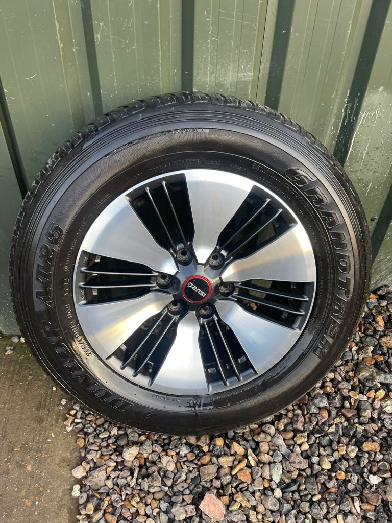 18” Isuzu dmax alloy tyre