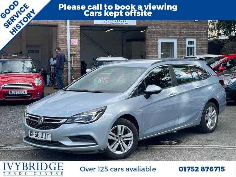 2016 66 VAUXHALL ASTRA 1.4I DESIGN SPORTS TOURER 5DR PETROL MANUAL EURO 6 (100 P