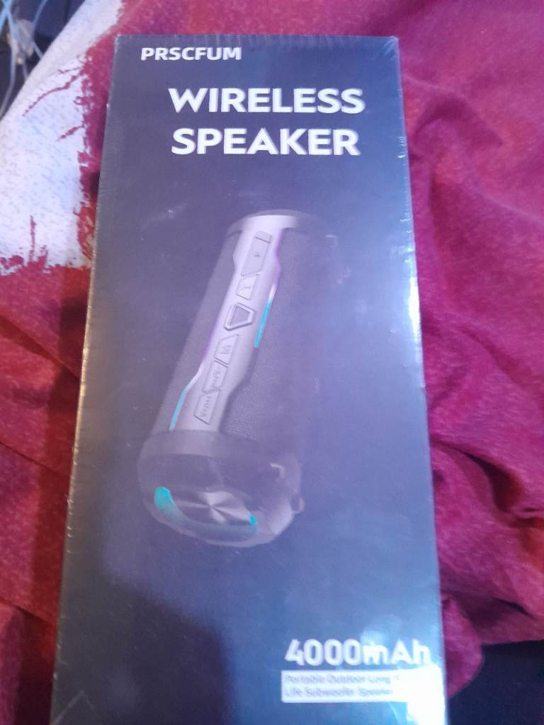 Brand new speaker orange