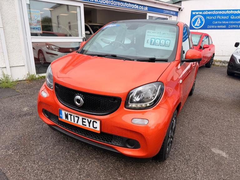 2017 smart forfour 0.9 Turbo Prime Premium 5dr Auto HATCHBACK Petrol Automatic