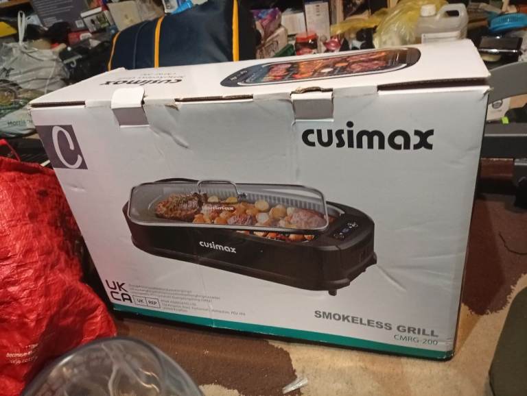 Cusimax Smokeless Grill CMGR-2001 - Brand New in Box