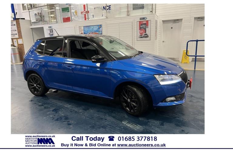 2019 Skoda Fabia COLOUR EDITION 1.0TSI 95PS 5 DOOR HATCHBACK (EURO 6) ---------------------- HATC...