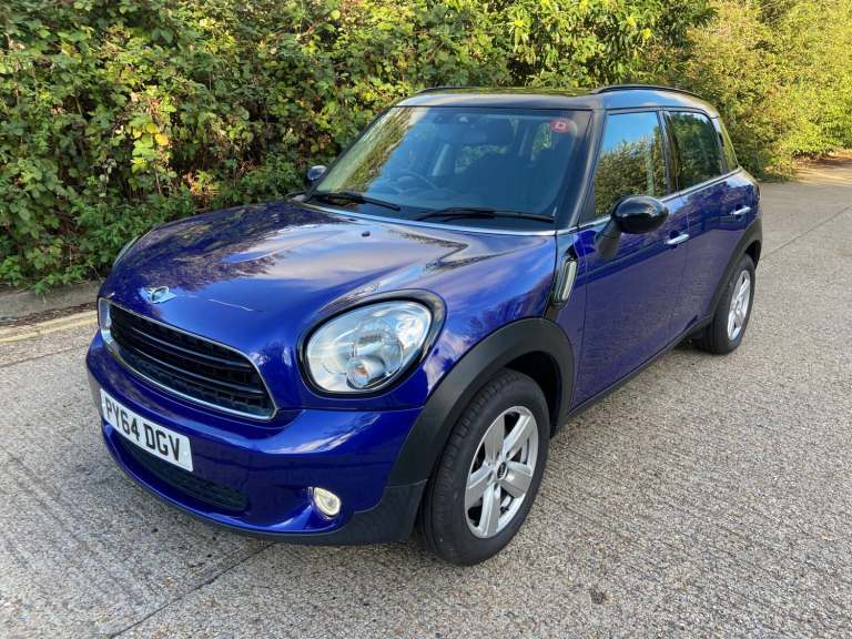 2014 MINI Countryman 1.6 Cooper 5dr Auto Blue 64k Miles Years MOT Warranty Automatic HATCHBACK Pe...