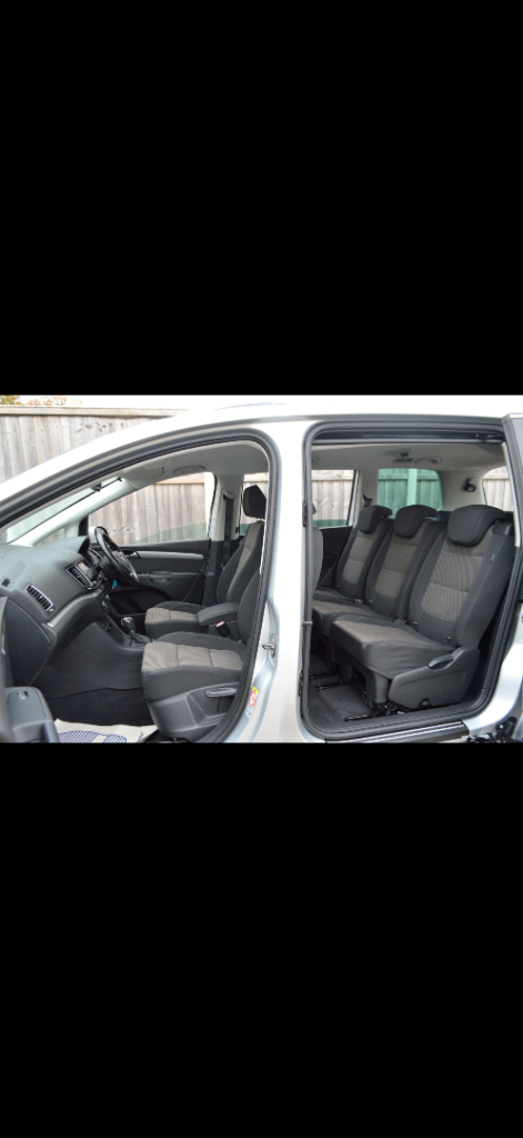 2013 Vw sharan 2.0Tdi BlueMotion Euro 5 7 seater Automatic Dsg 11 months mot 