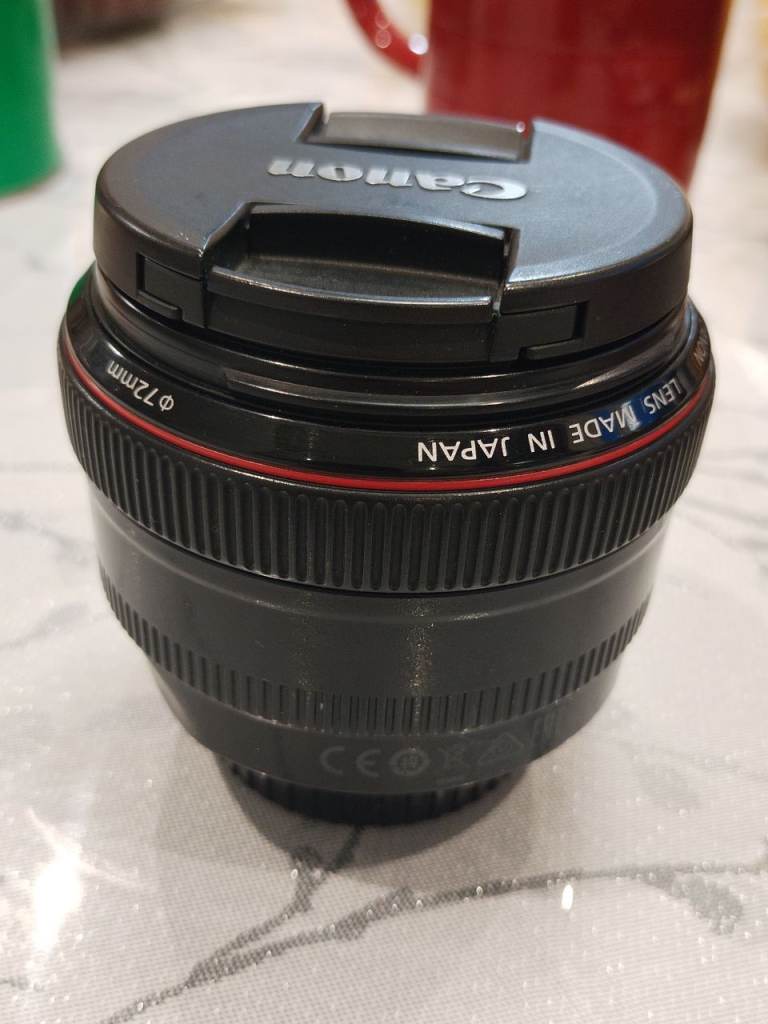 image for Canon lens 50mm f1.2