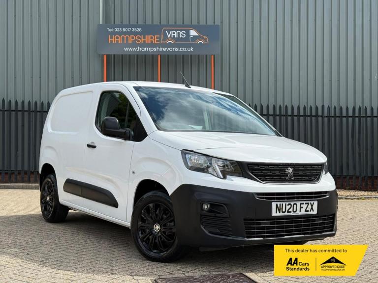 2020 Peugeot Partner 1.5 BlueHDi 1000 Professional Standard Panel Van 5dr Diesel Manual SWB Euro ...
