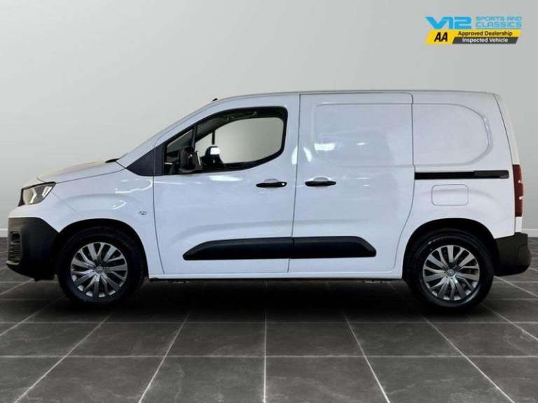 2022 Peugeot Partner M 136 Auto L1H1 SWB 50Kwh Battery Manual Panel Van Diesel Manual