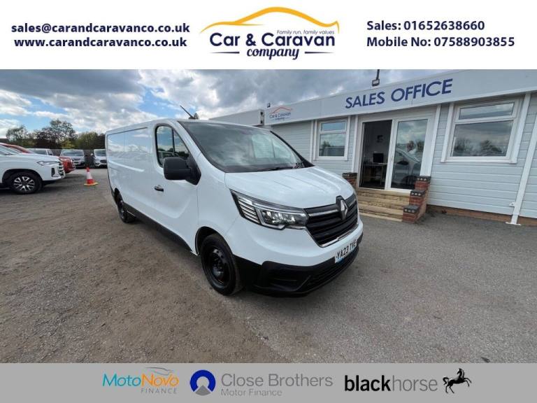 2023 23 RENAULT TRAFIC 2.0 DCI BLUE LL30 START PANEL VAN 5DR DIESEL MANUAL L2 H1
