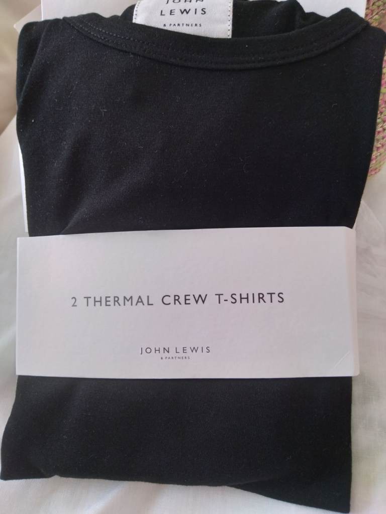 image for Mens thermal t shirts pack of 2