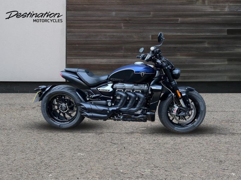 2025 Triumph Rocket 3 STORM R Petrol black Manual