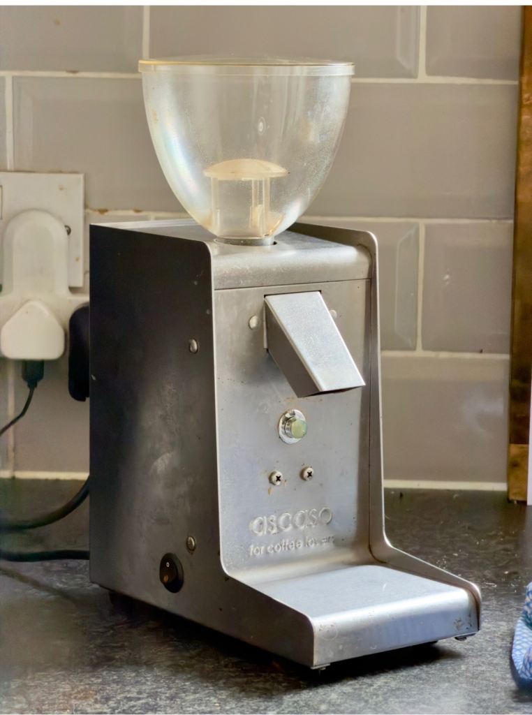 Ascaso iSteel Coffee & Espresso Grinder - Silver, Good Condition