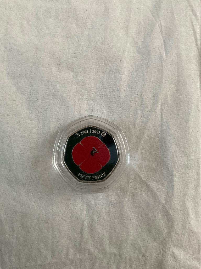 British Legion 50p