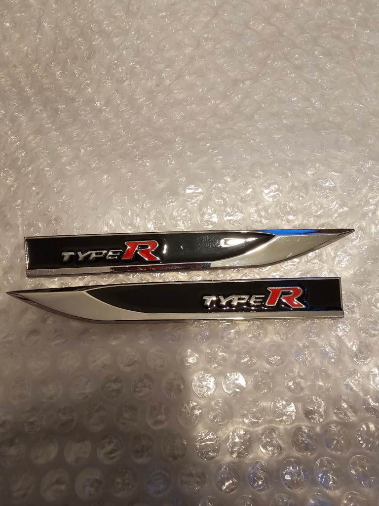 Honda TYPE-R Side badge Chrome - RARE