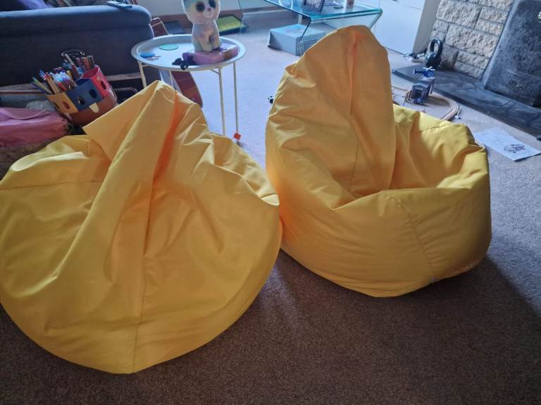 2 x Large Bean Bags