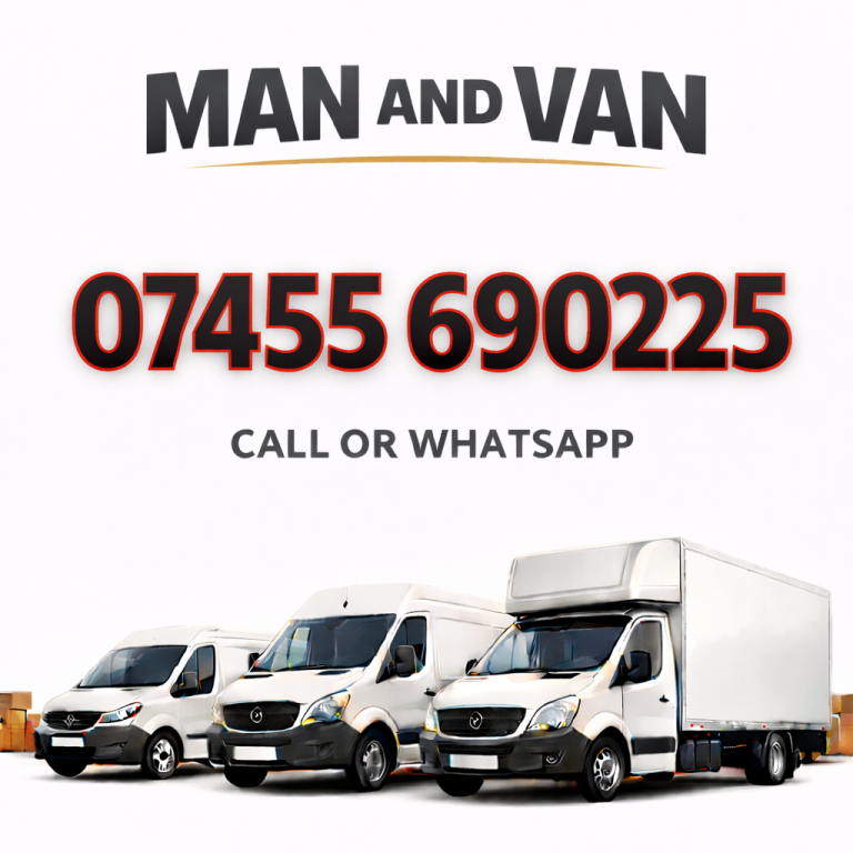 Man and Van Rental Hire Same day Delivery House Sofa Moving Service Removals Clapham sw1 sw3 sw8