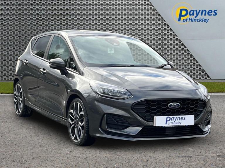 2023 Ford Fiesta ST-Line X 5 Dr 1.0L 125ps mHEV AUTO Magnetic Grey LOW MILES FSH
