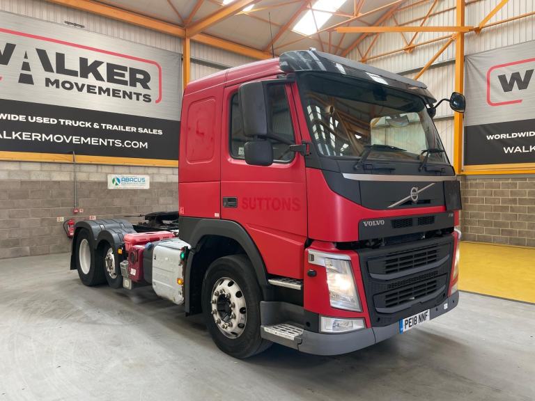 VOLVO FM 450 *EURO 6* PET REGS 6X2 TRACTOR UNIT - 2018 - PE18 NNF