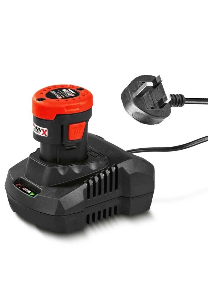 Brand New Parkside Rechargeable Battery 12V 2Ah + Charger 2.4A