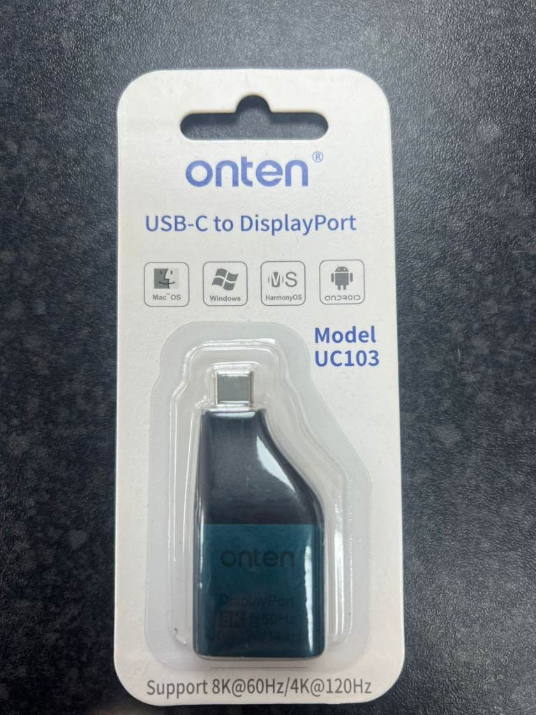 Onten USB-C to DisplayPort Adapter