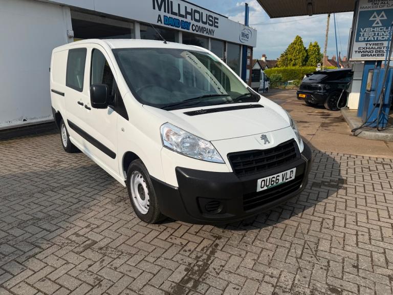 2016 Peugeot Expert 1200 2.0 HDi 130 H1 Crew Van PANEL VAN DIESEL Manual