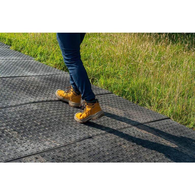 Groundtuff Ground Protection Mat Heavy Duty Rubber 800 x 1200 x 22 mm