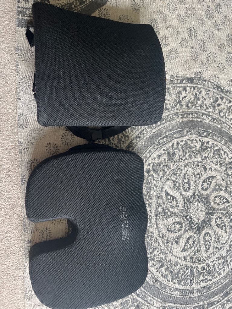 Ergonomic chair cushions