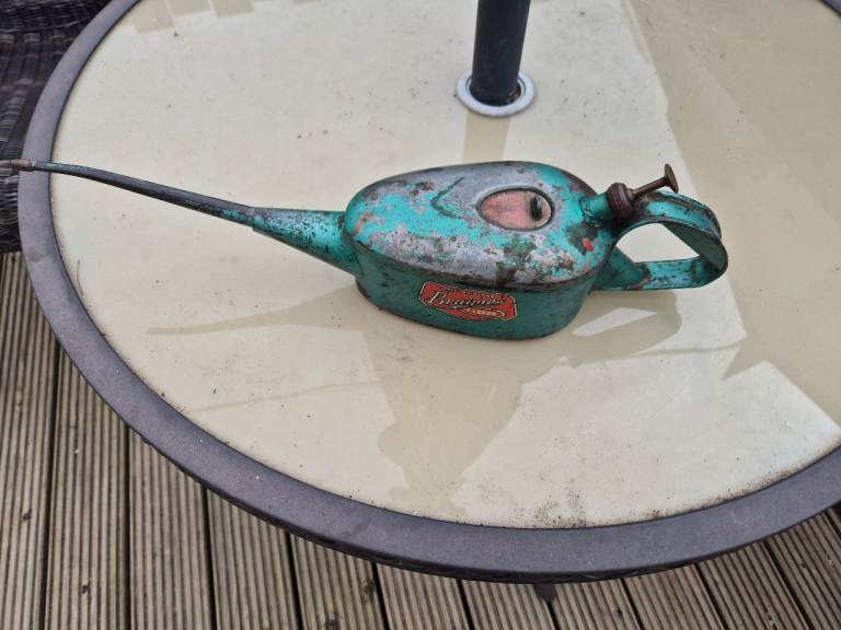 Braimer of Leeds  antique oil can