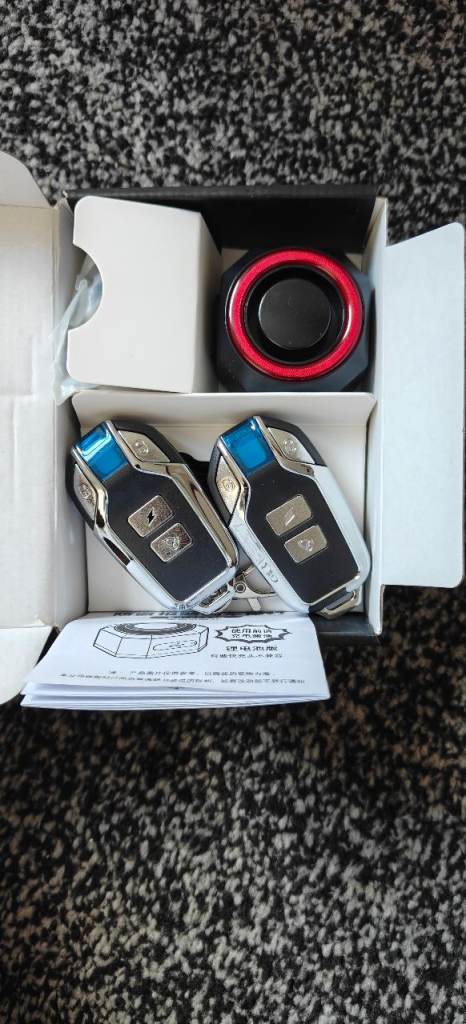 Bike Alarm with Remote Control – As Good As New