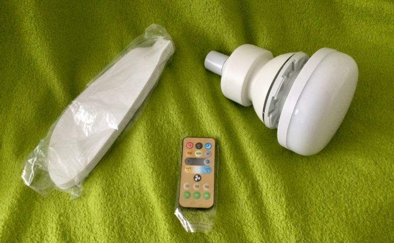 Remote Control Ceiling Fan with Light