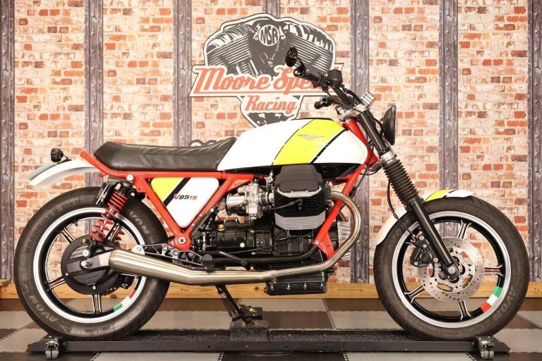 1987 MOTO GUZZI 850 T5 CUSTOM BY SIDE ROCK CYCLES - STUNNING ONE-OFF RESTOMOD!