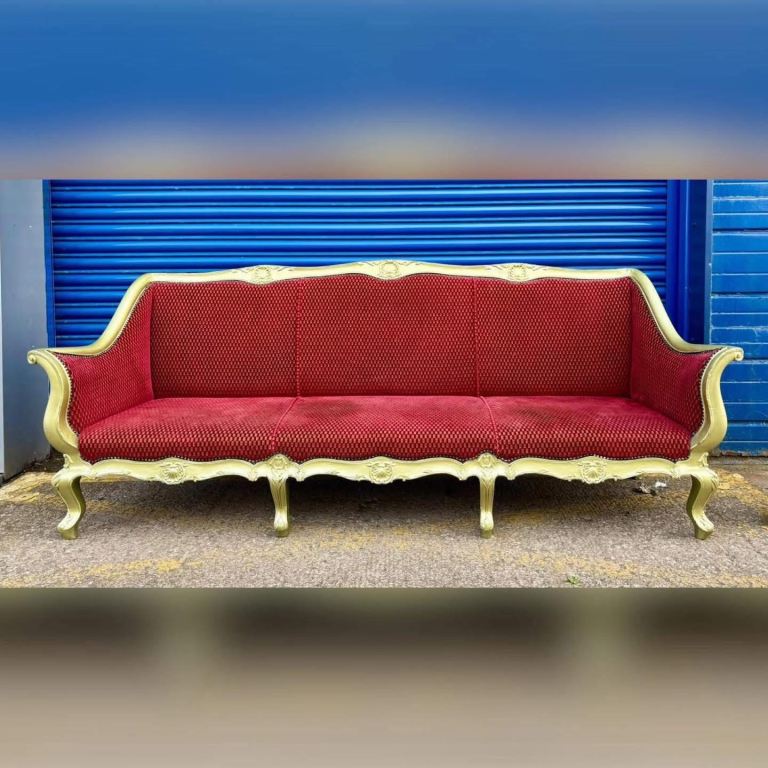 Vintage Italian Style Salon/ Parlour Sofa £58