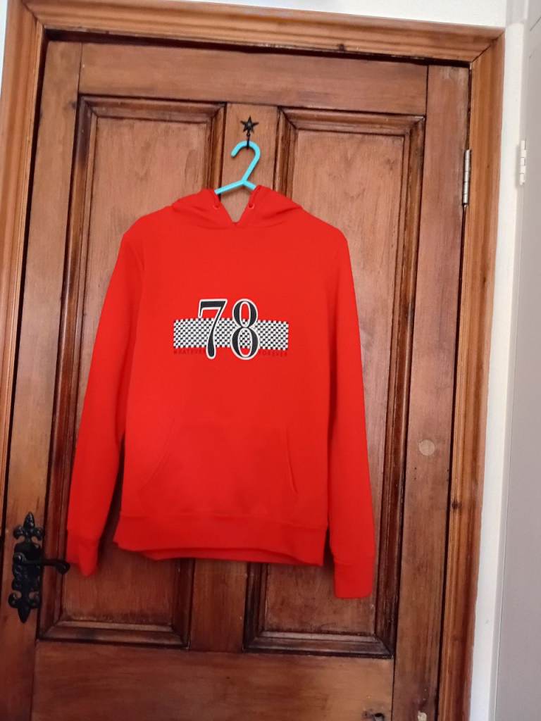 Ladies Red Hoodie Size 10-12