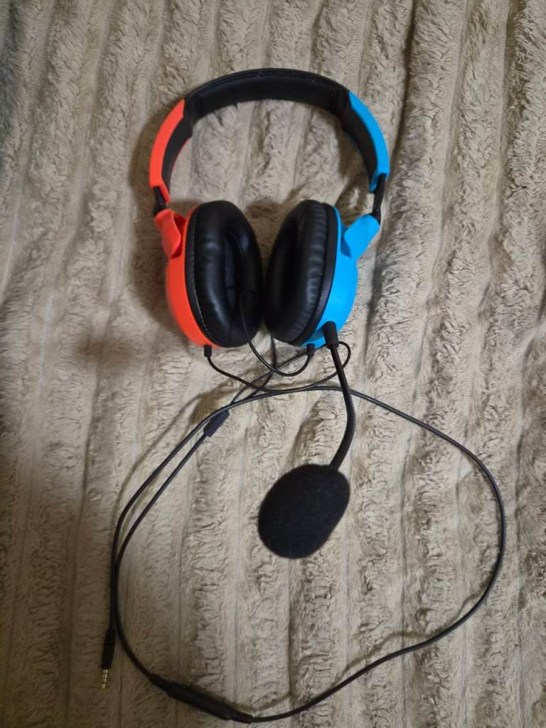 Multicoloured Gaming Headset with Microphone – Good Condition