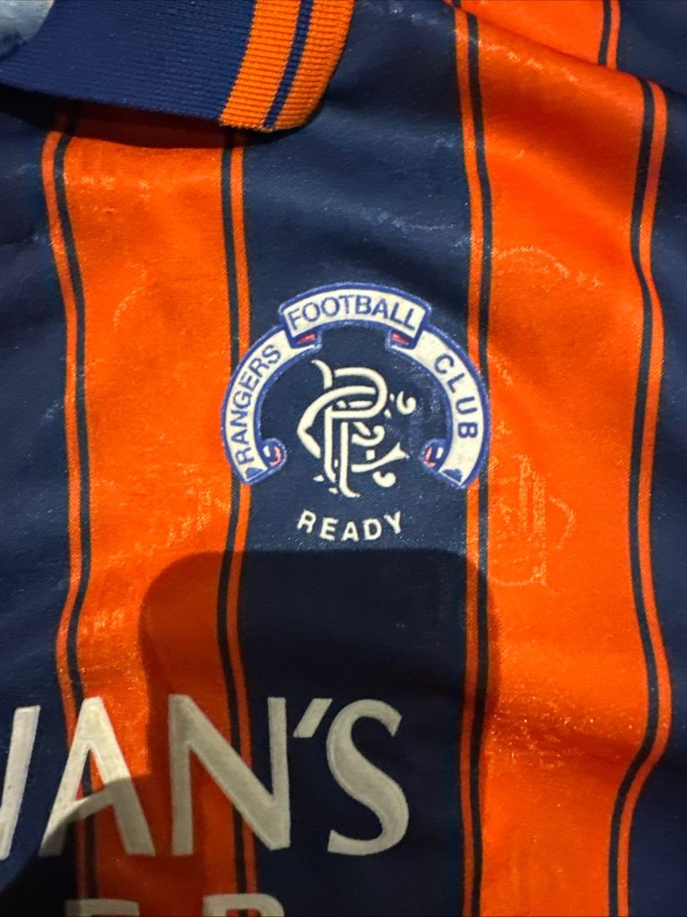 Authentic Rangers 1995 Away Shirt Medium Men’s 