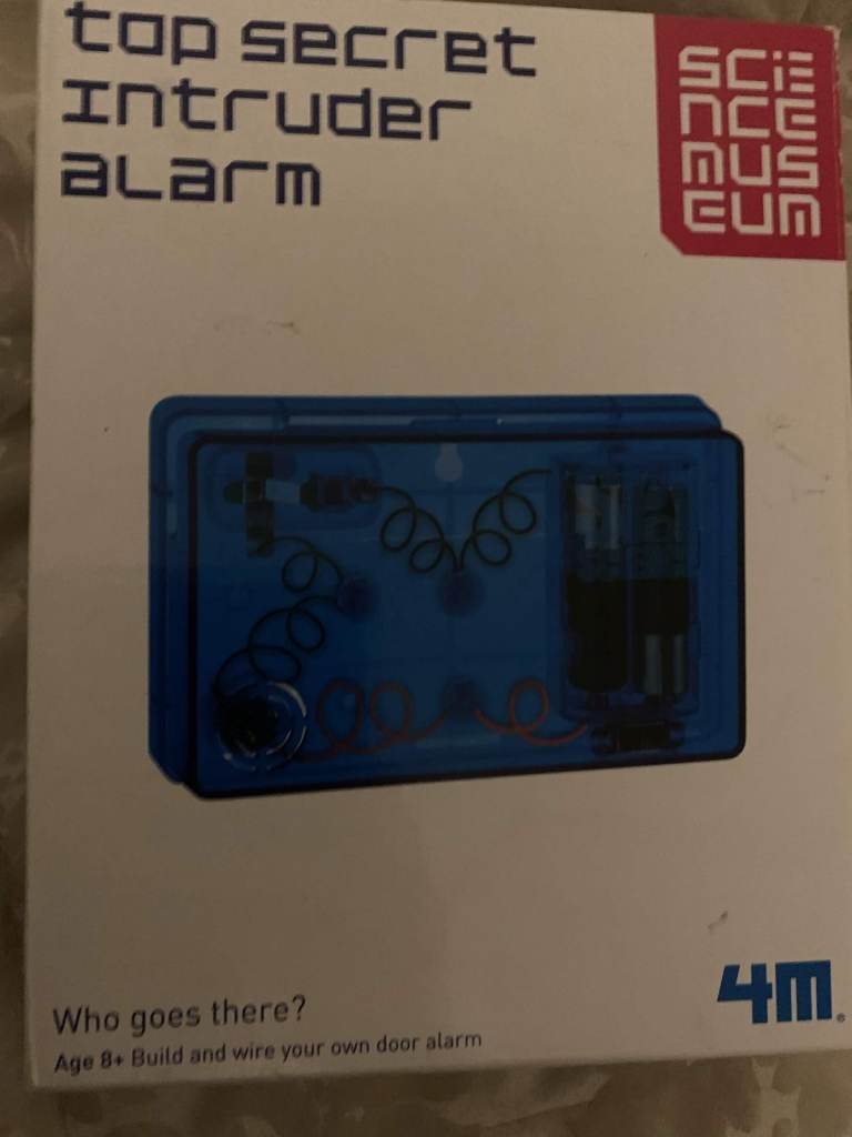 Science Museum 4M Top Secret Intruder Alarm