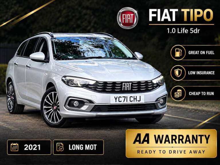 2021 Fiat Tipo 1.0 Life 5dr Estate Petrol Manual