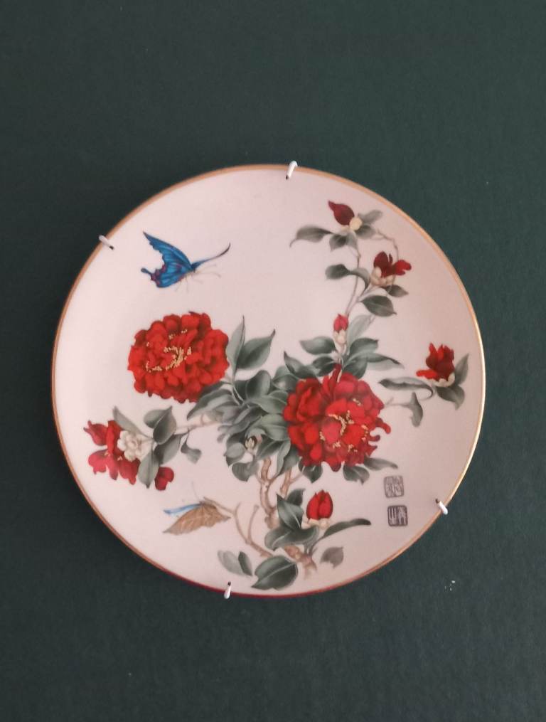 Royal Grafton Blossoms of Fortune Decorative Plate - Good Condition