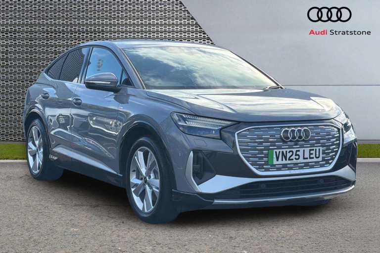 2025 Audi Q4 e-tron 210kW 45 Quattro 82kWh S Line 5dr Auto [Leather] SUV Electric Automatic