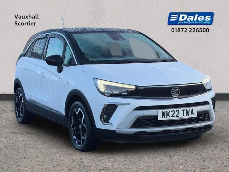 2022 Vauxhall Crossland Crossland 1.2 Elite Edition 5 Door Hatchback Petrol Manual