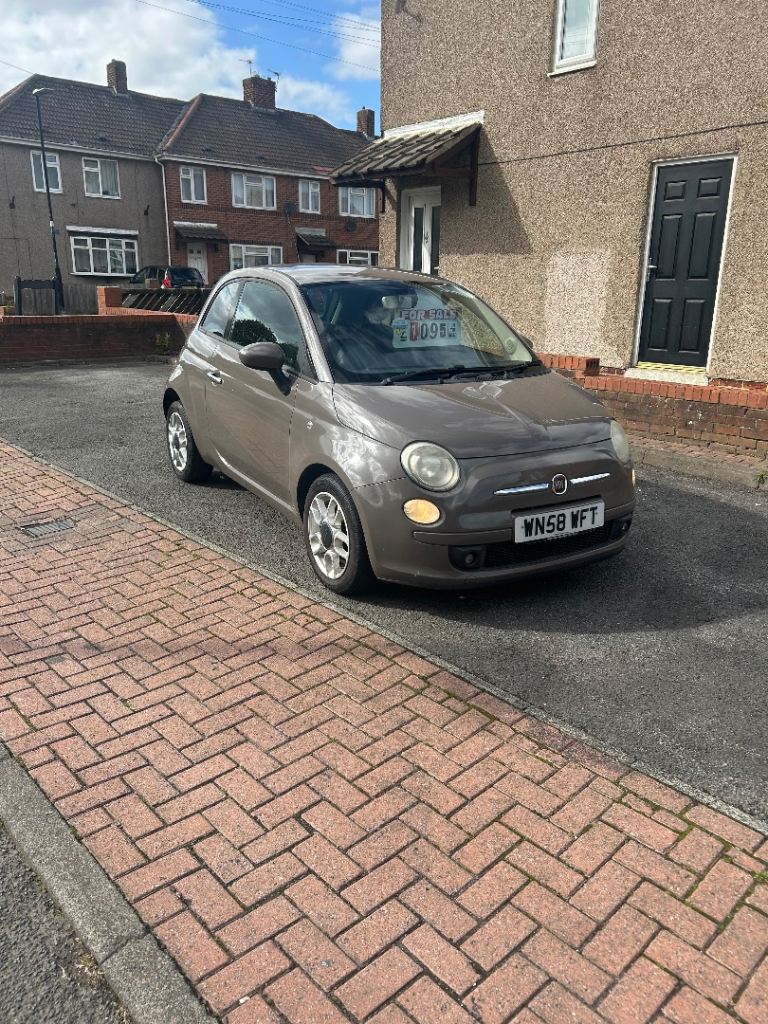 Fiat, 500, Hatchback, 2008, Manual, 1248 (cc), 3 doors