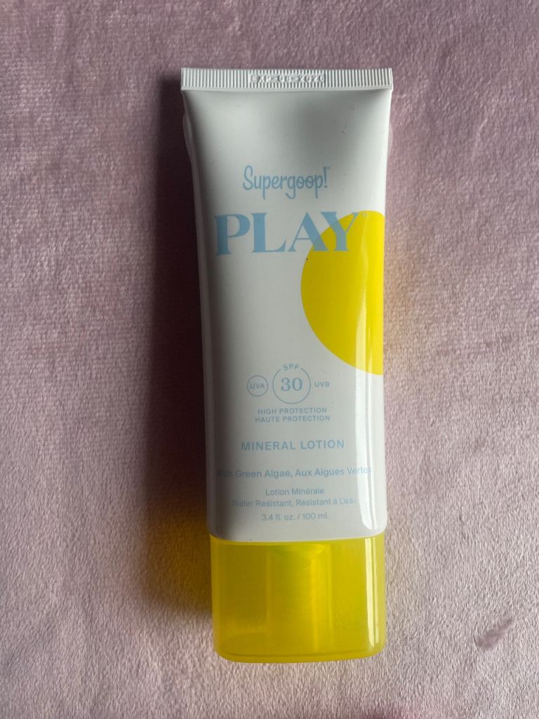 Supergoop Mineral lotion 100ml RRP £36.50