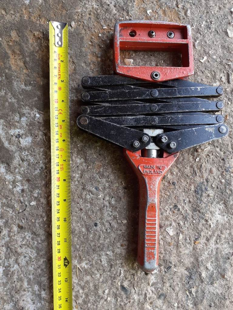 Vintage King Klik T80 heavy duty lazy tongs riveter engineers tool